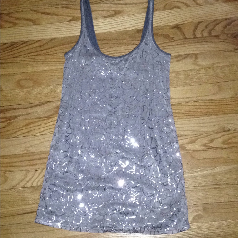 Express Sequence Pattern Dress - image 1